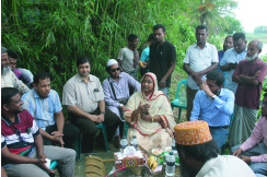 গড়াই নদীর ভাঙন রোধে ৩৮ লক্ষ টাকা ব্যয়ে বেড়িবাঁধ