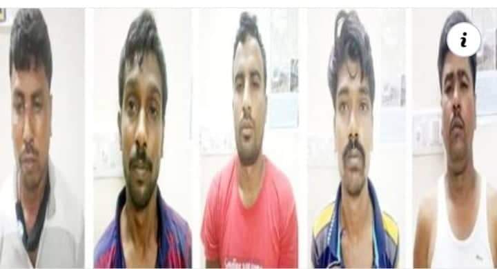 রাজবাড়ীতে আন্তঃজেলা ডাকাত চক্রের মূল হোতাসহ পাঁচ সদস্য গ্রেফতার