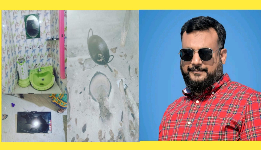 বাঘায় নৌকার কর্মীর বাড়িতে হামলাঃকর্মীদের প্রাণনাশের হুমকি,আটক ৪