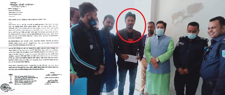 আমিনবাজারের খাস জমি দখলকারী জনি ইউনিয়ন যুবলীগের সাধারন সম্পাদক প্রার্থী