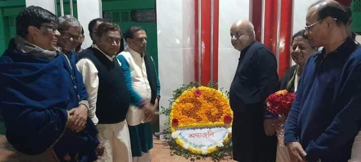 পাংশায় উপজেলা প্রশাসনের আয়োজনে যথাযোগ্য মর্যাদায়  শহীদ দিবস পালিত