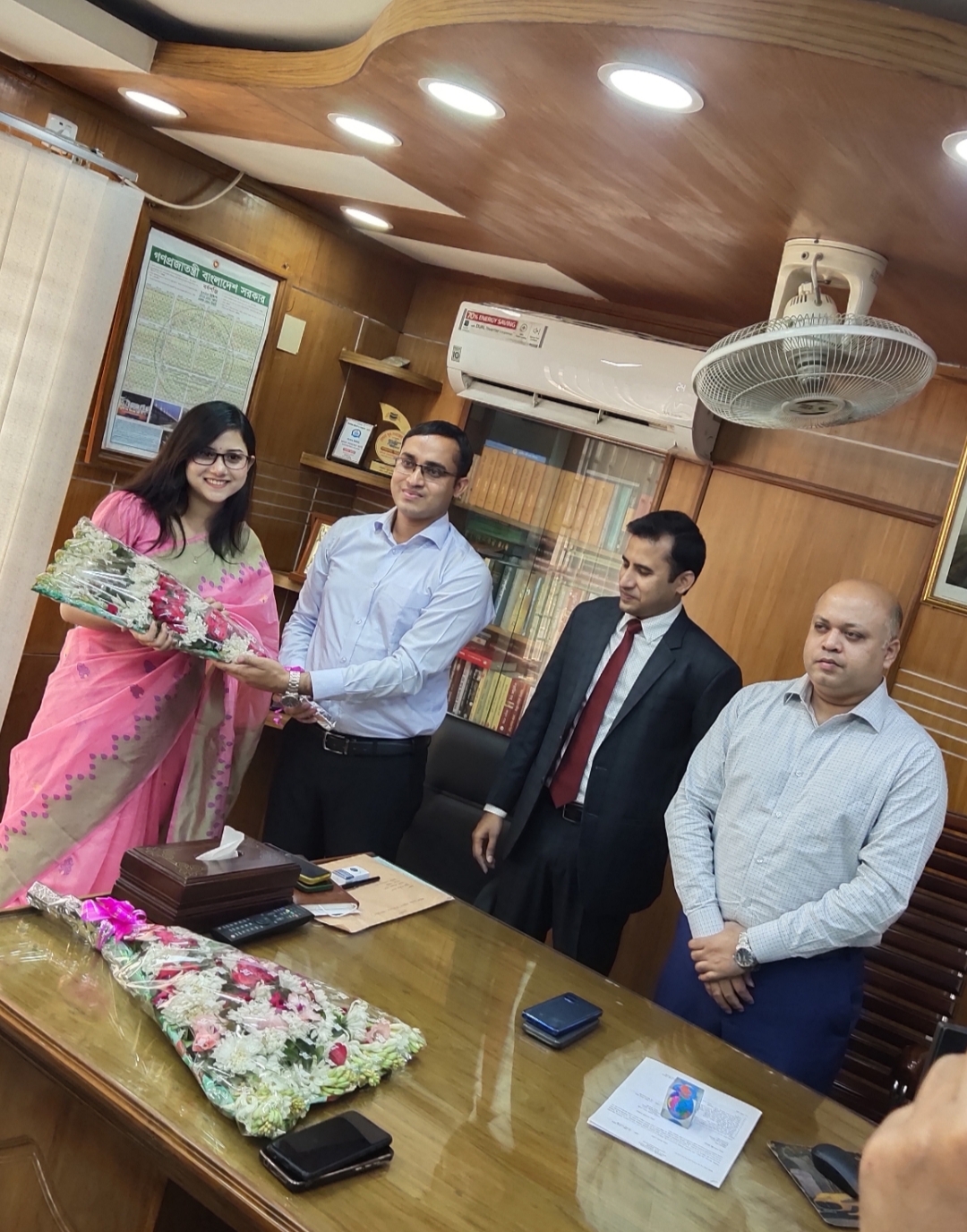 পাংশা উপজেলা নির্বাহি কর্মকর্তা হিসেবে যোগদান করলেন মোহাম্মদ জাফর সাদিক চৌধুরী