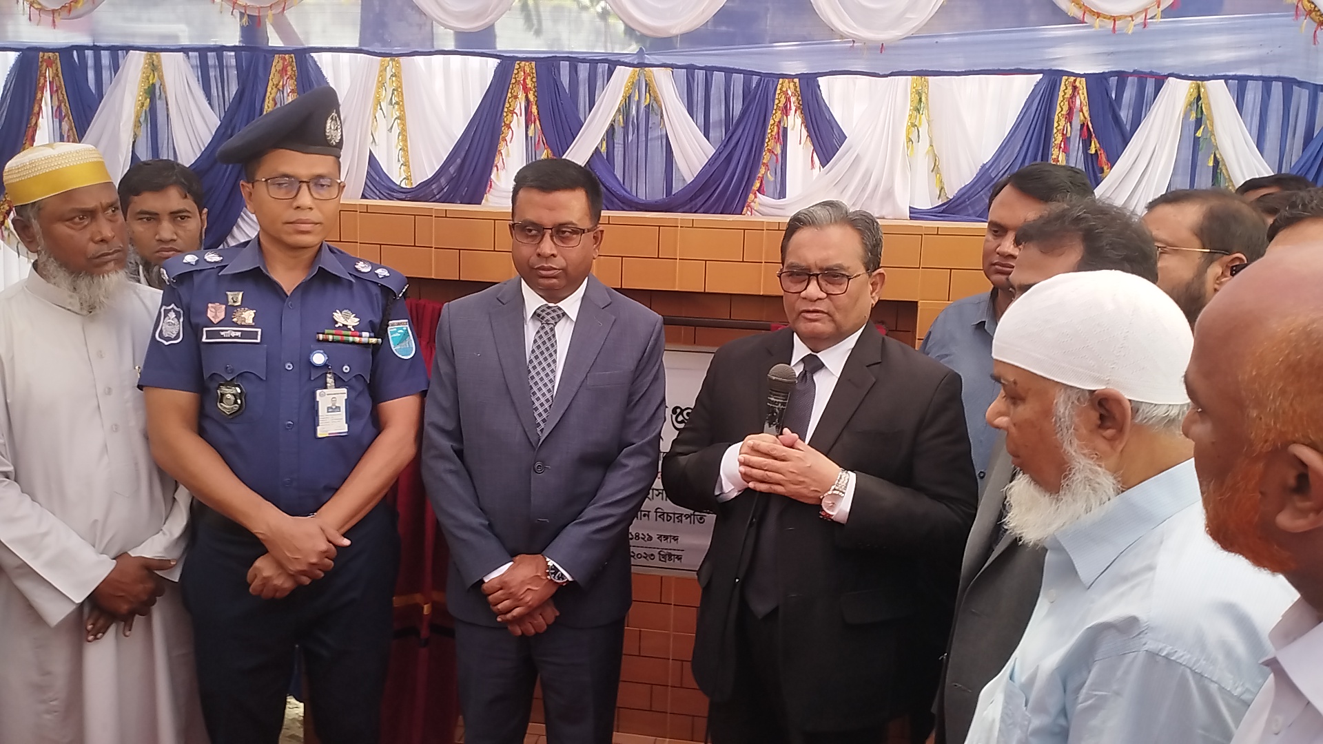 জনগণের সেবার জন্যই ন্যায়কুঞ্জ করা হয়েছে,প্রধান বিচারপতি