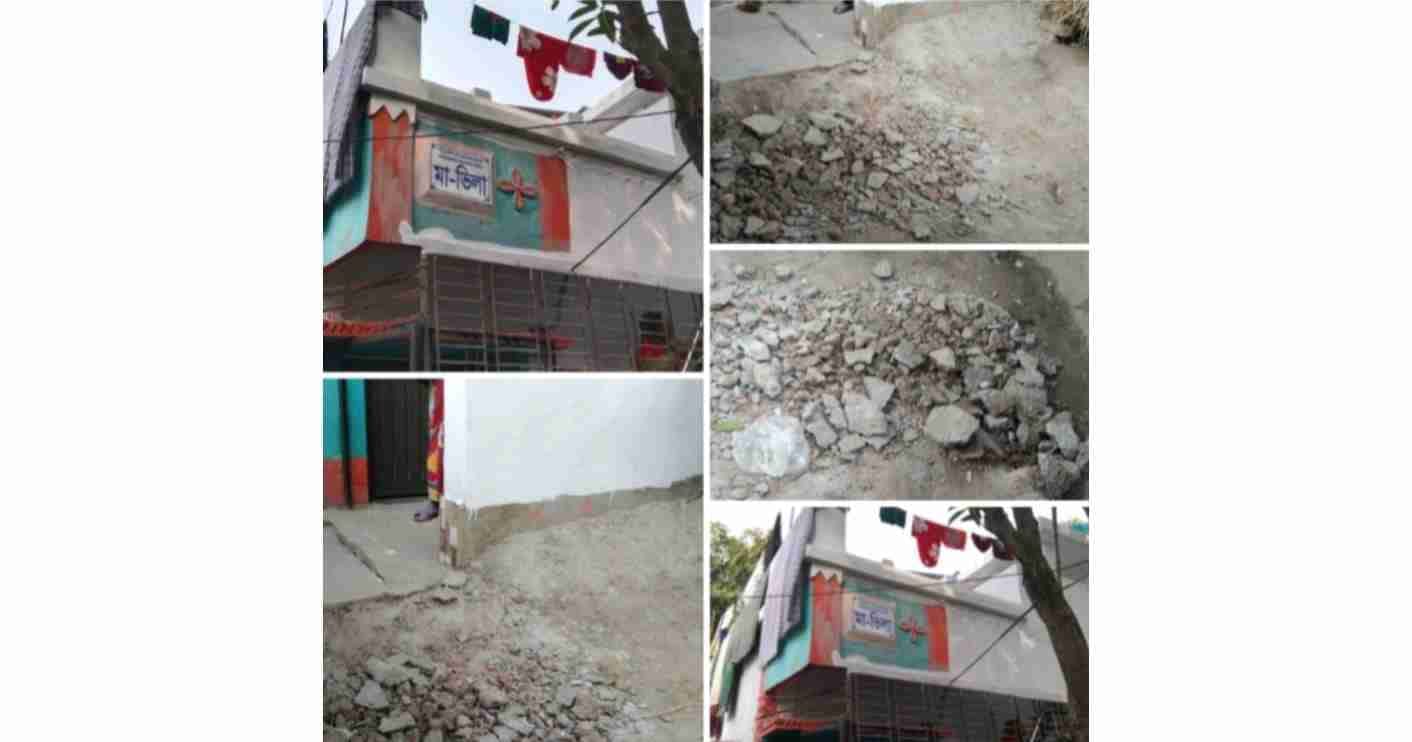 তানোরে সাংবাদিকের বাড়িতে  হামলা, থানায় অভিযোগ