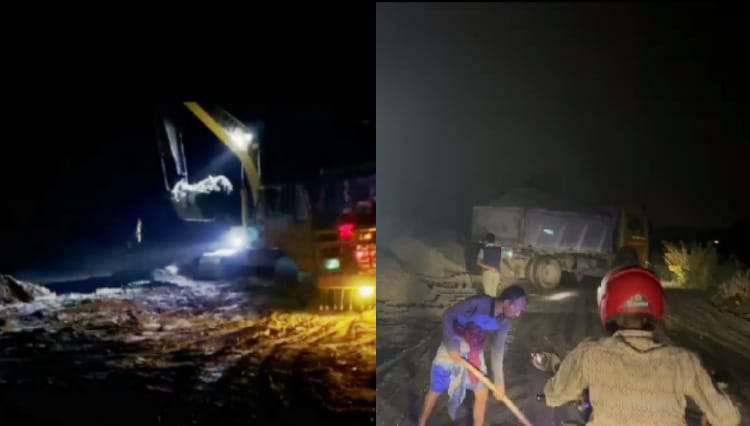 রাজশাহীর দূর্গাপুরে শত শত বিঘায় জমিতে চলছে পুকুর খনন,নিবর প্রশাসন