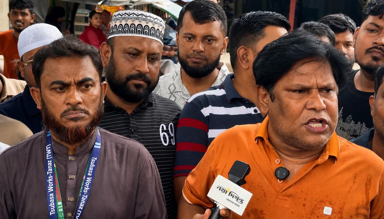 নৃশংস হত্যাকাণ্ডের প্রতিবাদে মহাসড়কে মানববন্ধন, হত্যাকারীদের দ্রুত গ্রেপ্তার ও দৃষ্টান্তমূলক শাস্তির দাবি